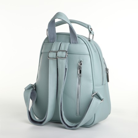 City backpack with lightning, blue color-1