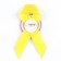 The icon with a ribbon for graduation "Graduate of primary school", D = 4.5 cm