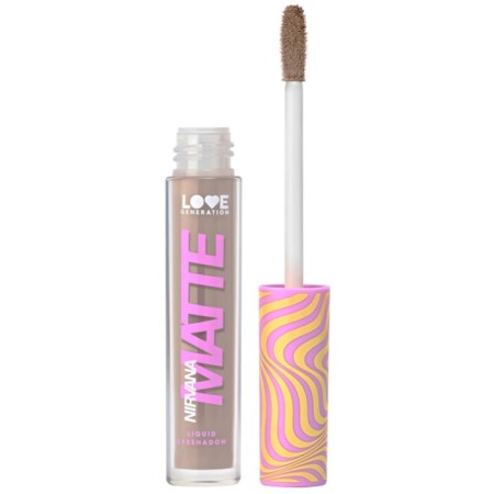 Eye Shadows Liquid Love Generation Nirvana, matte, tone 01 light brown, 3 ml