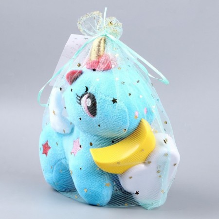 Children's nightlight with a soft toy "Unicorn", mix-9