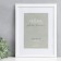 Photo frame Plastic "Gloria" 30x40 cm, with Passpartu, white