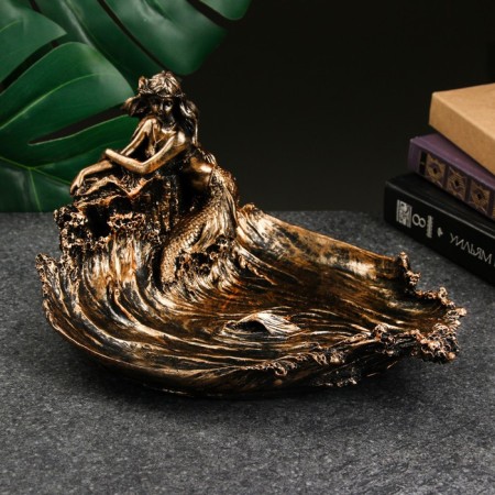Steam for the little things "Mermaid on the waves" 15x28x22cm-1