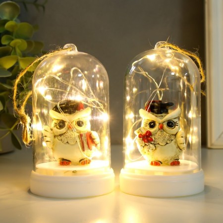 Souvenir Polystone Light "Scientific Filin" mix 5.8x5.8x10.5 cm-1