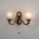 Sconces Citilux "Seville" CL414323, 39x16.5 cm, 2x75W, E27, brown color