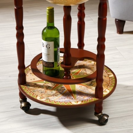 Globe Bar decorative "sea voyage" 88x44.3x44.3 cm-10