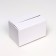 The box is folding, white, 25 x 15 x 15 cm