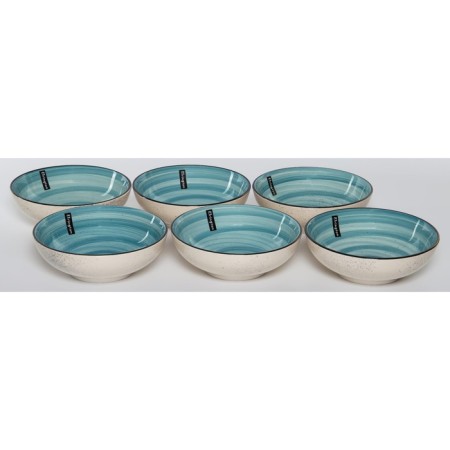 A set of deep plates of Elrington “Airgraph. Mint breeze ", 18 cm, 6 pcs-1
