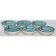 A set of deep plates of Elrington “Airgraph. Mint breeze ", 18 cm, 6 pcs
