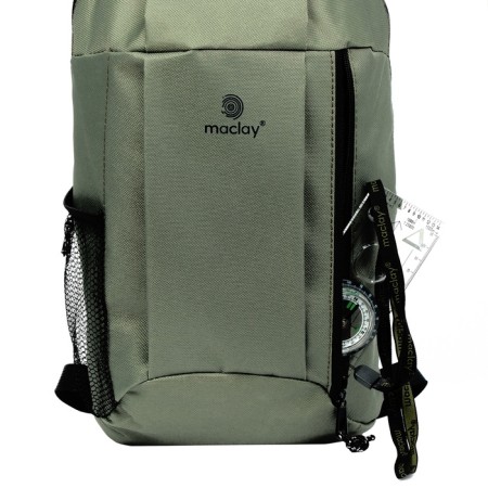 Tourist backpack Maclay, 10 liters, green-16