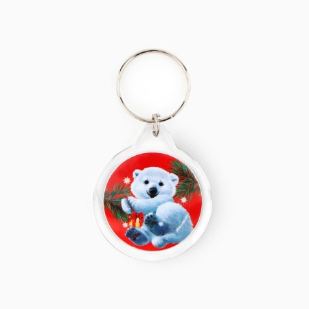 New Year's gift set, notebook and keychain Plastic "New Year's fairy tale"-4