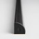 Corner aluminum profile for Elektrostandard LED tape, 2000x16x16 mm, black color