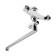 Bath mixer Zein Z0252, cartridge ceramics 35 mm, with shower, chrome
