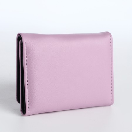 Kid wallet on the button, lilac color-1