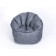 Handwheel armchair "Relax lux", gray color, horn
