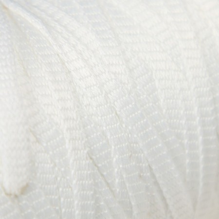Knitting cord 100% polyester 5 mm cylinder, 180 g, 140 m 01 - White-2
