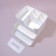 Organizer for storage, multi -level, 2 boxes, 26 × 20.7 × 21.8 cm, white color