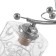 Ceiling chandelier "Lucy" 2x40W E27 Color: silver