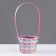 Wicker basket 13x9/32 cm, multi -colored, bamboo