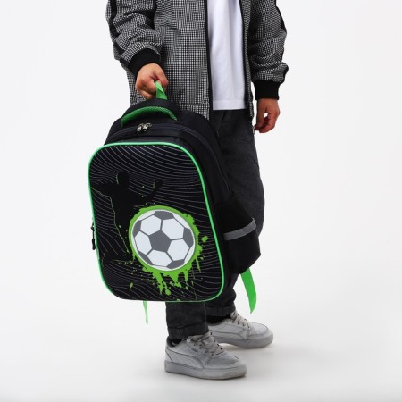 School backpack 39x30x14 cm "September 1: World of Football"-11