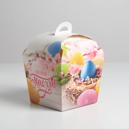 Confectionery box, packaging, “Light Easter”, 17 x 17 x 26 cm 4601791-1