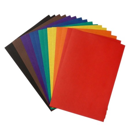Cardboard color A4, 16 sheets, 8 colors, in the Mermaid folder, non -220 g/m2-2
