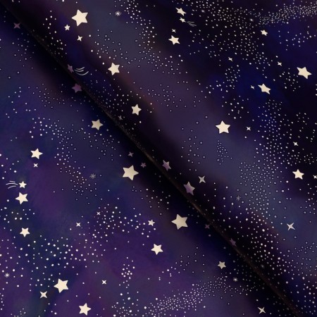 Package Paper, glossy "starry sky", 70 x 100 cm, 1 sheet-1