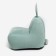 Milk-Milk chair, size 80x90 cm velor, mint color