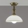 Suspended Citilux "Adriana" CL405213, 30x30x33 cm, 1x75W, E27, brown color