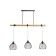 Causte "Arlando" 3he27 40W black 60x20x20-200cm