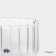 Glass glass Magistro "strip", 260 ml, 7.6 × 9 cm