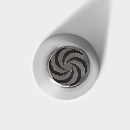 Konfinett confectionery nozzle "Whirlwind", d = 3.7 cm, output d = 2 cm, stainless steel-3