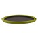 Silicone plate with a plastic bottom, 25.5 x 25.5 x 4, olive color