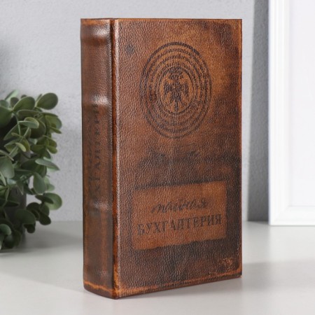 Safe book "Secret Accounting" to the leatherette 21x13x7 cm