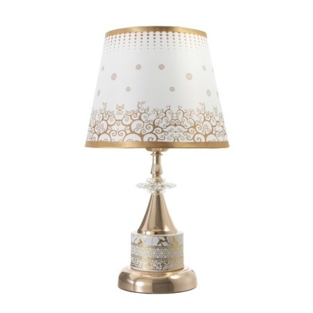 Sofia table lamp E27 40W gold 22x22x40 cm Risalux-6