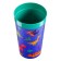 Children's glass with decor, 380 ill., Green color