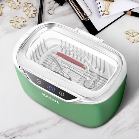Ultrasound washing KitFort KT-6305, 50 W, 600 ml, cord 1.2 m-3