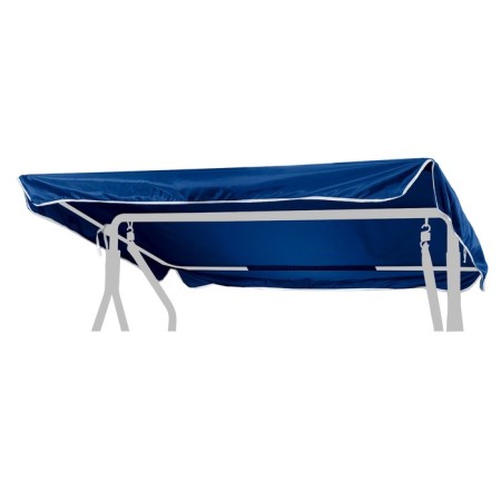 Tent-wings for garden swings 168 x 116 cm, azure, suitable for swing coziness, muse