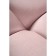Chalsey Metal Carcass chair 1 metal/velor, black/pink 50x60x80 cm