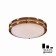 Lamp Citilux Boston CL709323N, 35.5x35x7.5 cm, 1x32W, LED, Brown color
