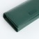 Women's wallet on magnets, green color