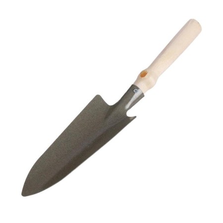 Supplostering scoop, length 35 cm, elongated, wooden handle, color mix-5