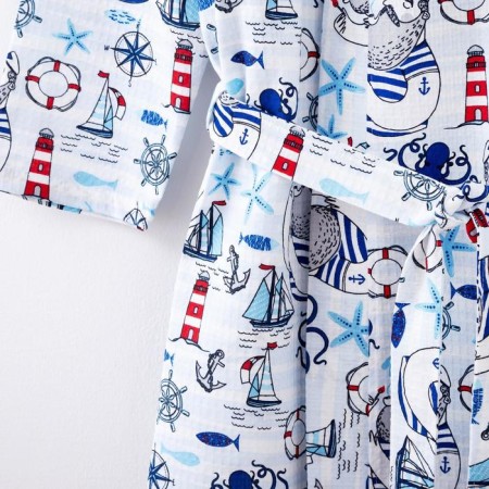 Male extensive Ethel Captain's dressing room size 54-56, waffle 200g/m2, 100% cotton-6