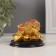 NECKE Gold "Toad on ingots" 7.5 x 6 x 5.5 cm