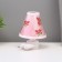 Night "Butterflies" LED white-pink 8.3x11x11 cm Risalux
