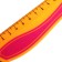 Line 20 cm, Maped Kidi Grip, color, eco-design, euro suspension, mix