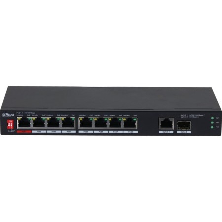 Dahua DH-PFS3110-8et1GT1GF-96 8x100MB 1G 8poe 96W Unguided-1