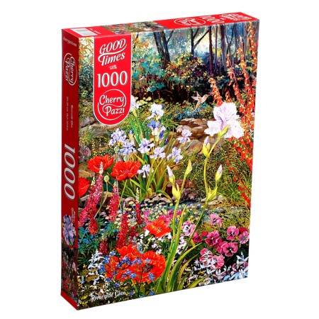 Puzzle "Garden flowers", 1000 elements