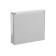 Luminous LED LED "downslate" 9W, 4000K, 855 lm, 220V, 119x26 mm, square 10532