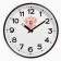 Watch wall, interior "coat of arms", d-30.5 cm, silent