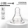 A nipple for a bottle, +6 months., Fast stream, anti -br., Classic throat 35mm.